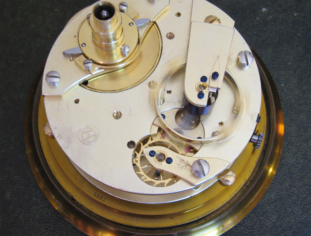 Das Lange Ankerchronometer (BC100), Nr. 1132, Werk.